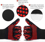 Heat Resistant BBQ Oven Gloves - Zambeel