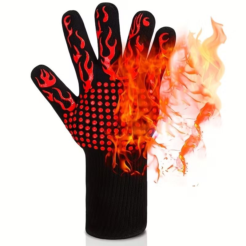 Heat Resistant BBQ Oven Gloves - Zambeel