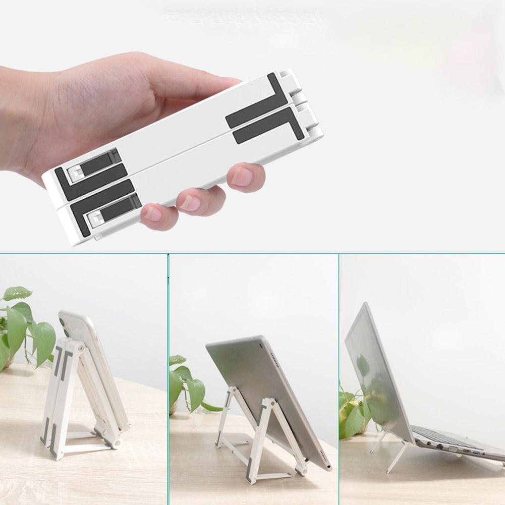 Heightening And Folding Three - in - one Multifunctional Computer Stand - Zambeel