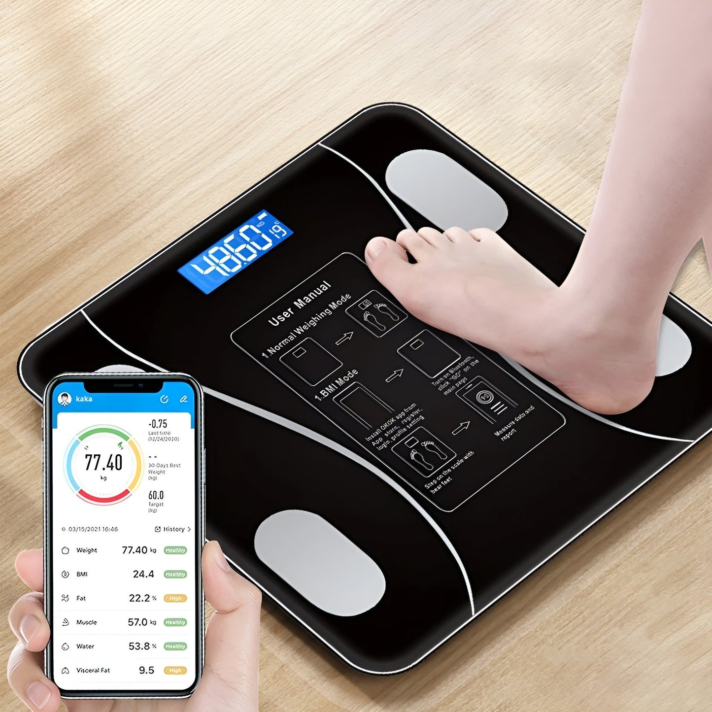 HEPU - Bluetooth Scale - Zambeel