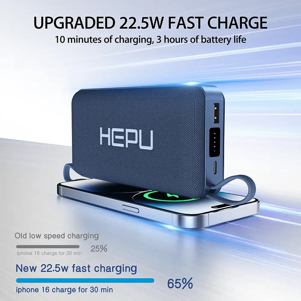 Hepu - Compact Power Bank - Zambeel