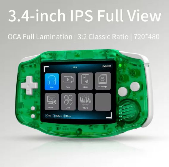 HEPU - Portable Retro Handheld Game Console © - Zambeel