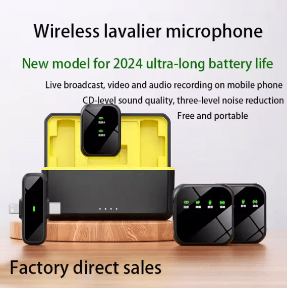 Hepu - Wireless Collar Microphone - Zambeel