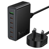 Hoco - 6 - in - 1 Fast Charger - Zambeel