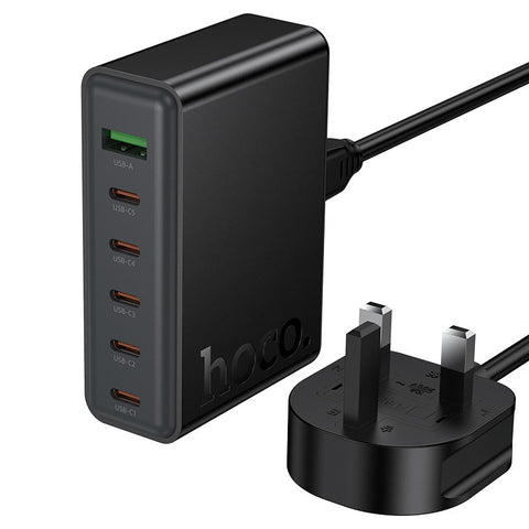 Hoco - 6 - in - 1 Fast Charger - Zambeel