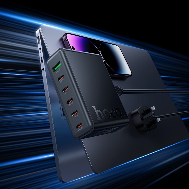 Hoco - 6 - in - 1 Fast Charger - Zambeel