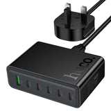 Hoco - 6 - in - 1 Fast Charger - Zambeel
