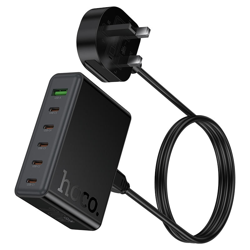 Hoco - 6 - in - 1 Fast Charger - Zambeel