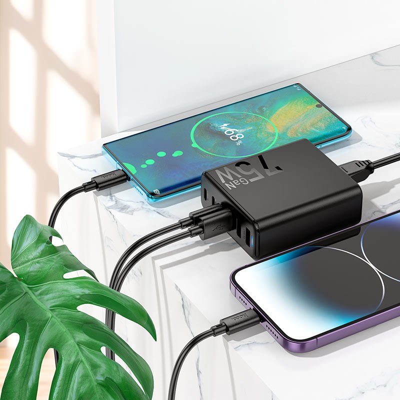 Hoco - GaN Six - Port Fast Charger - Zambeel