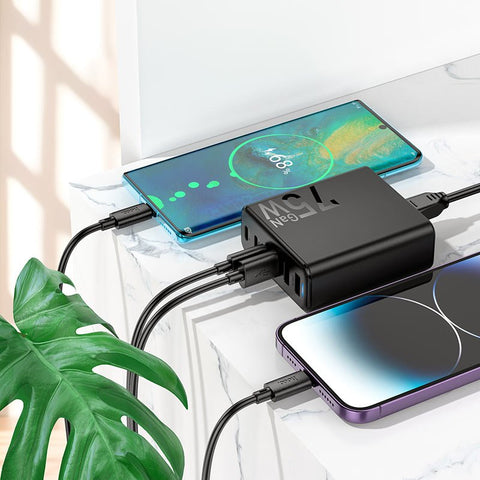 Hoco - GaN Six - Port Fast Charger - Zambeel