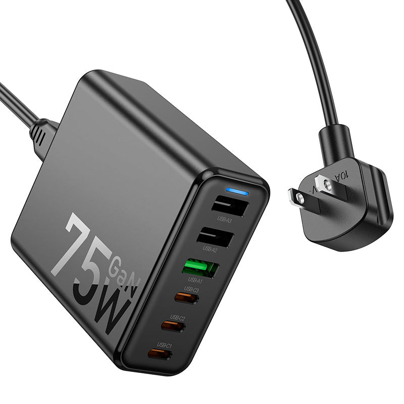 Hoco - GaN Six - Port Fast Charger - Zambeel