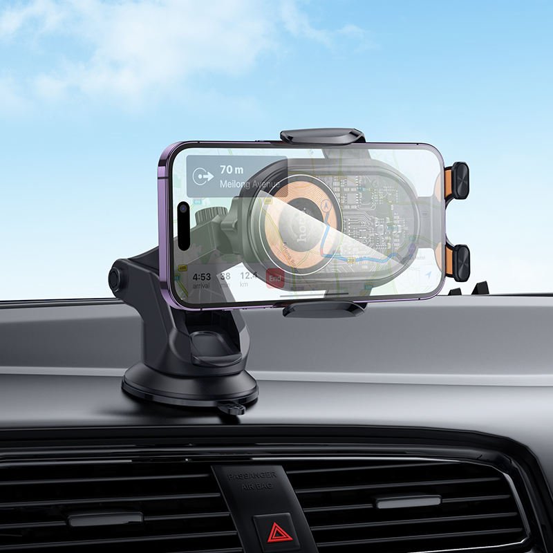 Hoco - Wireless Charging Car Holder - Zambeel