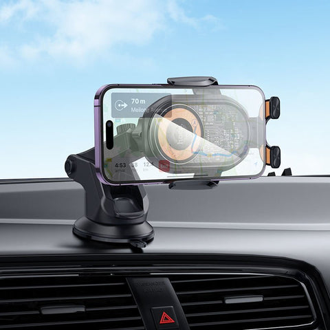 Hoco - Wireless Charging Car Holder - Zambeel