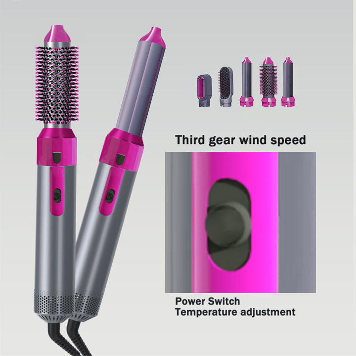 Hot Air Brush (5 - in - 1) - Zambeel