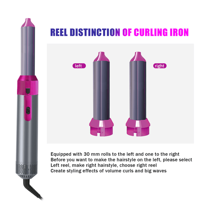 Hot Air Brush (5 - in - 1) - Zambeel