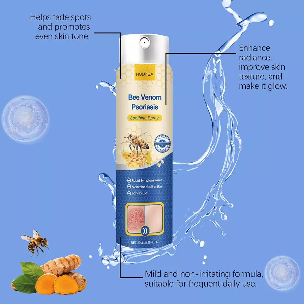HOUKEA - Bee Venom Psoriasis Soothing Spray (Original) - Zambeel