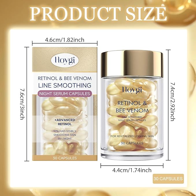Hoygi - Retinol & Bee Venom Line Capsules (Original) - Zambeel