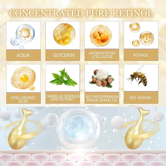 Hoygi - Retinol & Bee Venom Line Capsules (Original) - Zambeel