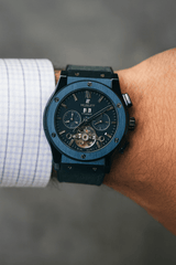 Hublot - Classic Fusion Automatic Skeleton Chronograph Watch (A+) - Zambeel