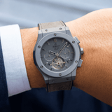Hublot - Classic Fusion Automatic Skeleton Chronograph Watch (A+) - Zambeel
