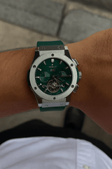 Hublot - Classic Fusion Automatic Skeleton Chronograph Watch (A+) - Zambeel
