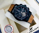 Hublot - Classic Fusion Automatic Skeleton Chronograph Watch (A+) - Zambeel