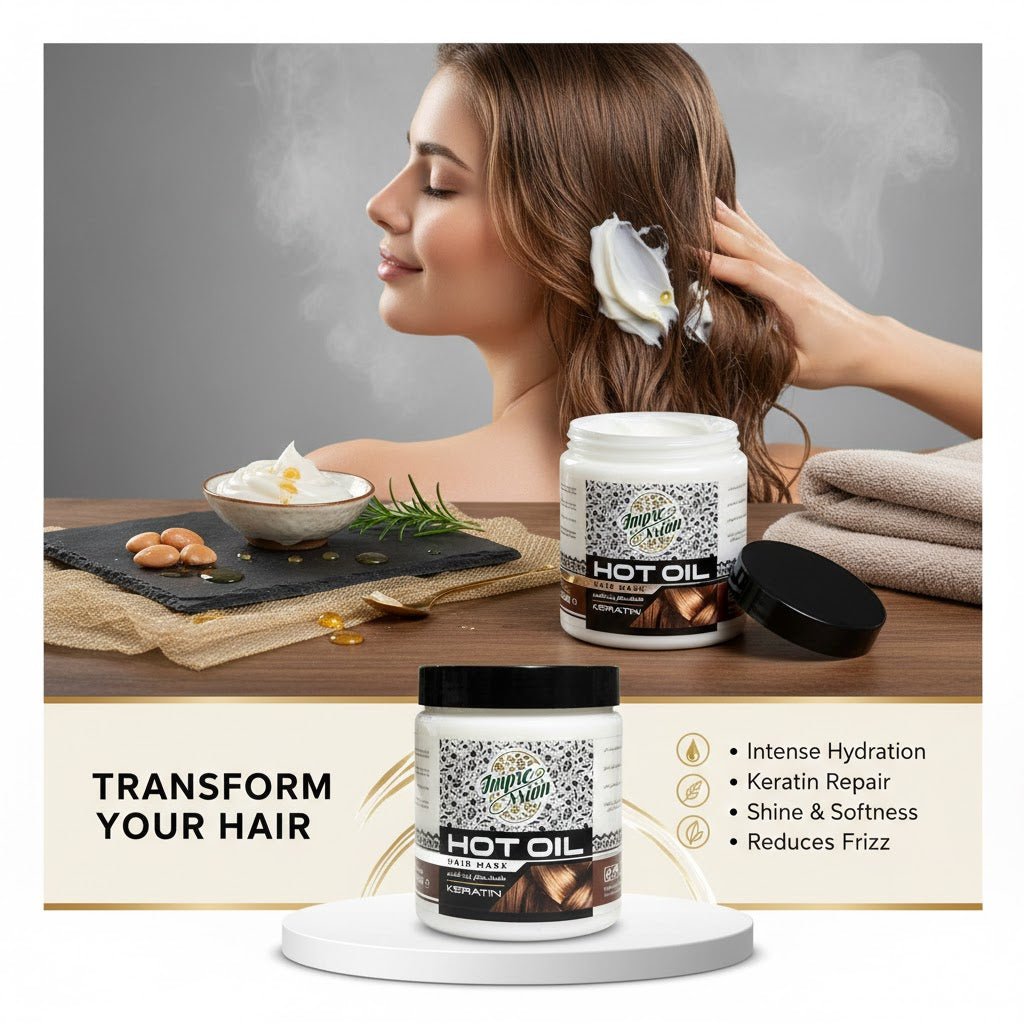 Impression Plus - Hot Oil Hair Mask - Zambeel