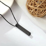Islamic Ayat ul Kursi Bar Pendant Necklace - Zambeel