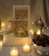 Islamic Decorative Table Piece with Crescent & Dome Design - Zambeel