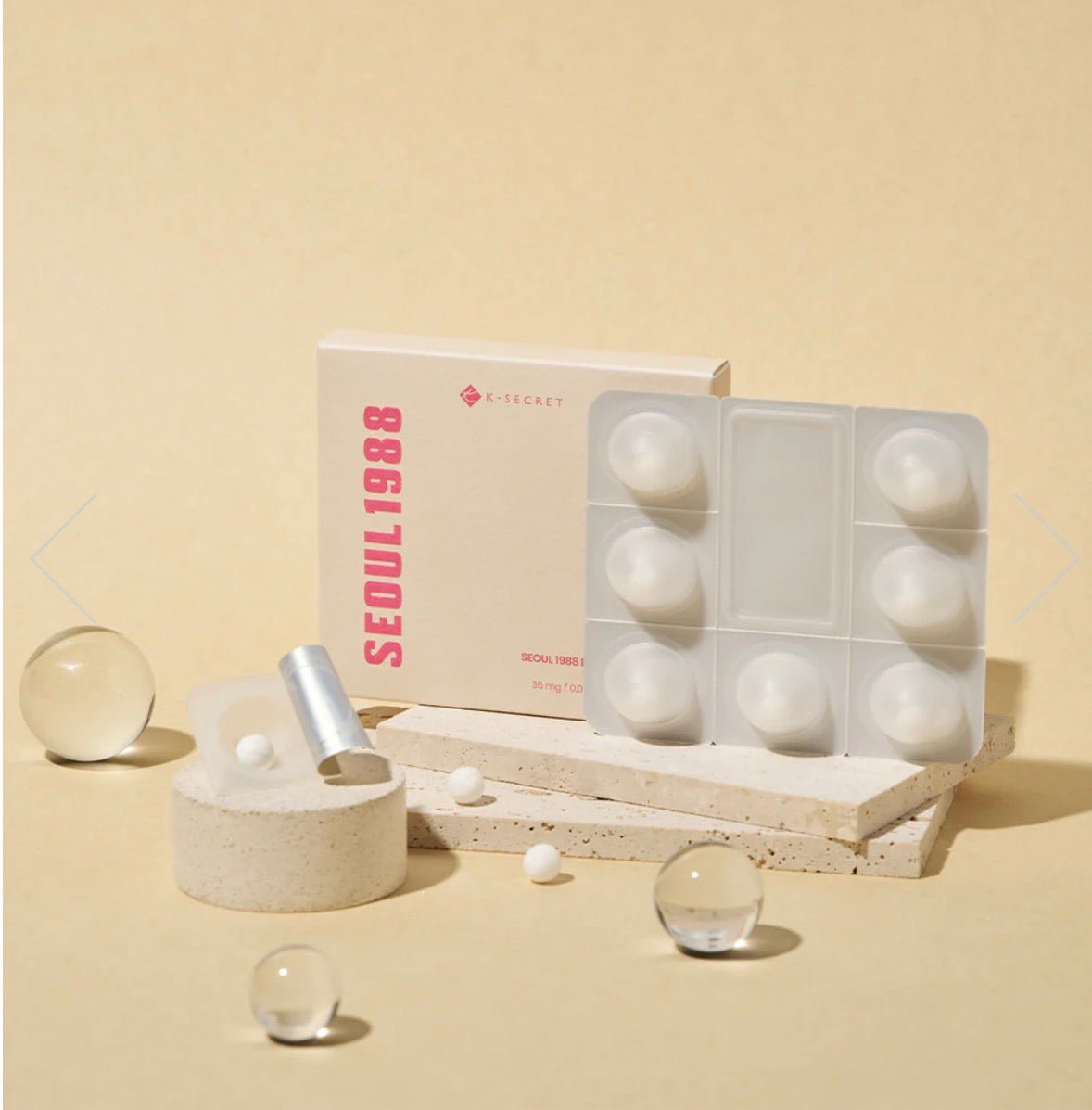 K - Secret - Seoul 1988 Boosting Ball Collagen 100% (Original) - Zambeel