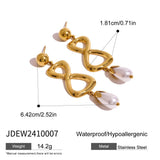 Kaylee Freshwater Pearl Earrings - Zambeel