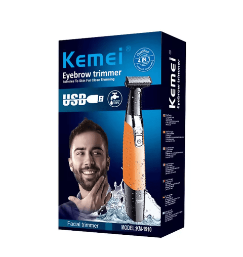 Kemei - 4 - in - 1 Waterproof Eyebrow & Facial Trimmer - Zambeel