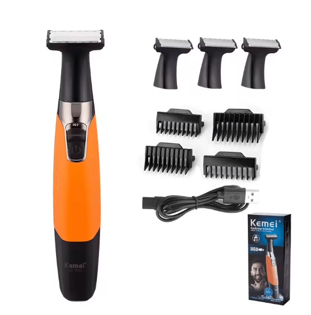Kemei - 4 - in - 1 Waterproof Eyebrow & Facial Trimmer - Zambeel