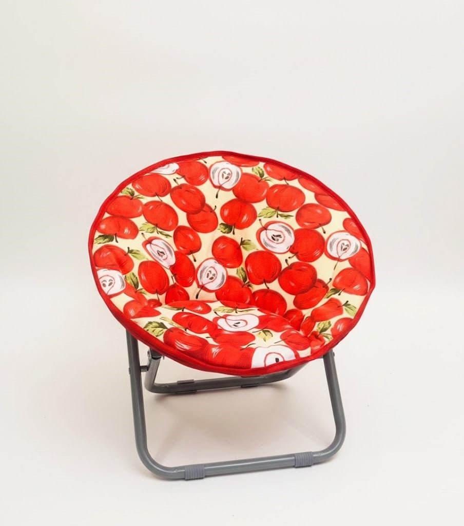 Kids Folding Apple Pattern Chair Ⓢ - Zambeel