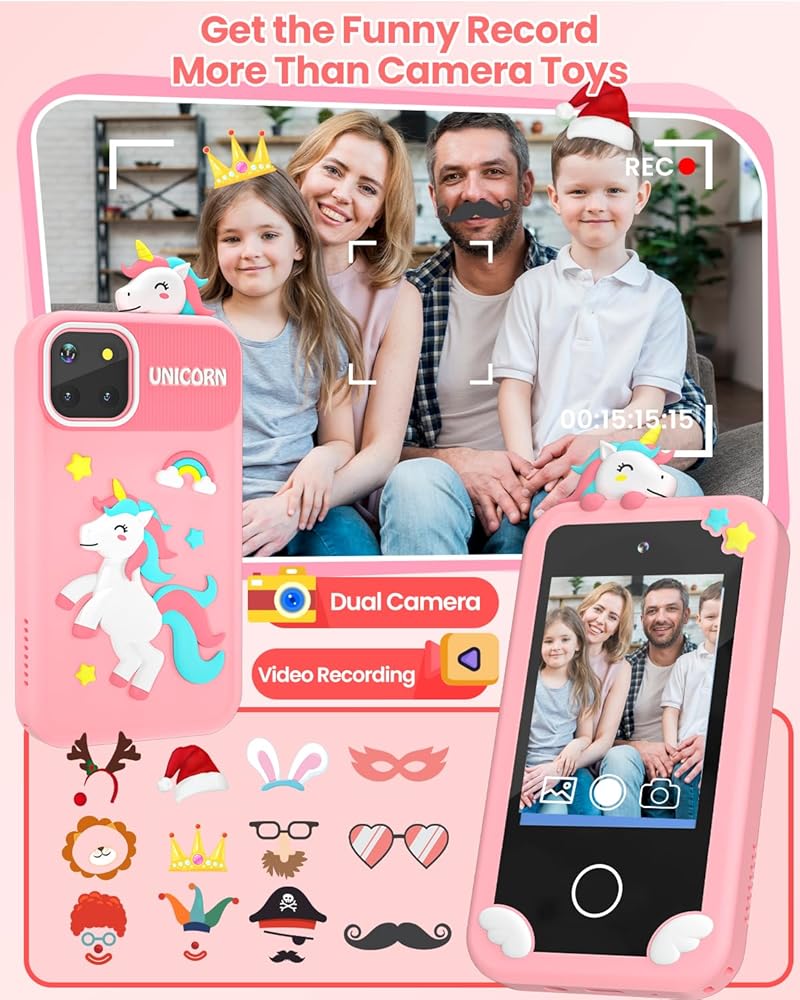 Kids Smart Phone Toy with Camera & Games - Zambeel