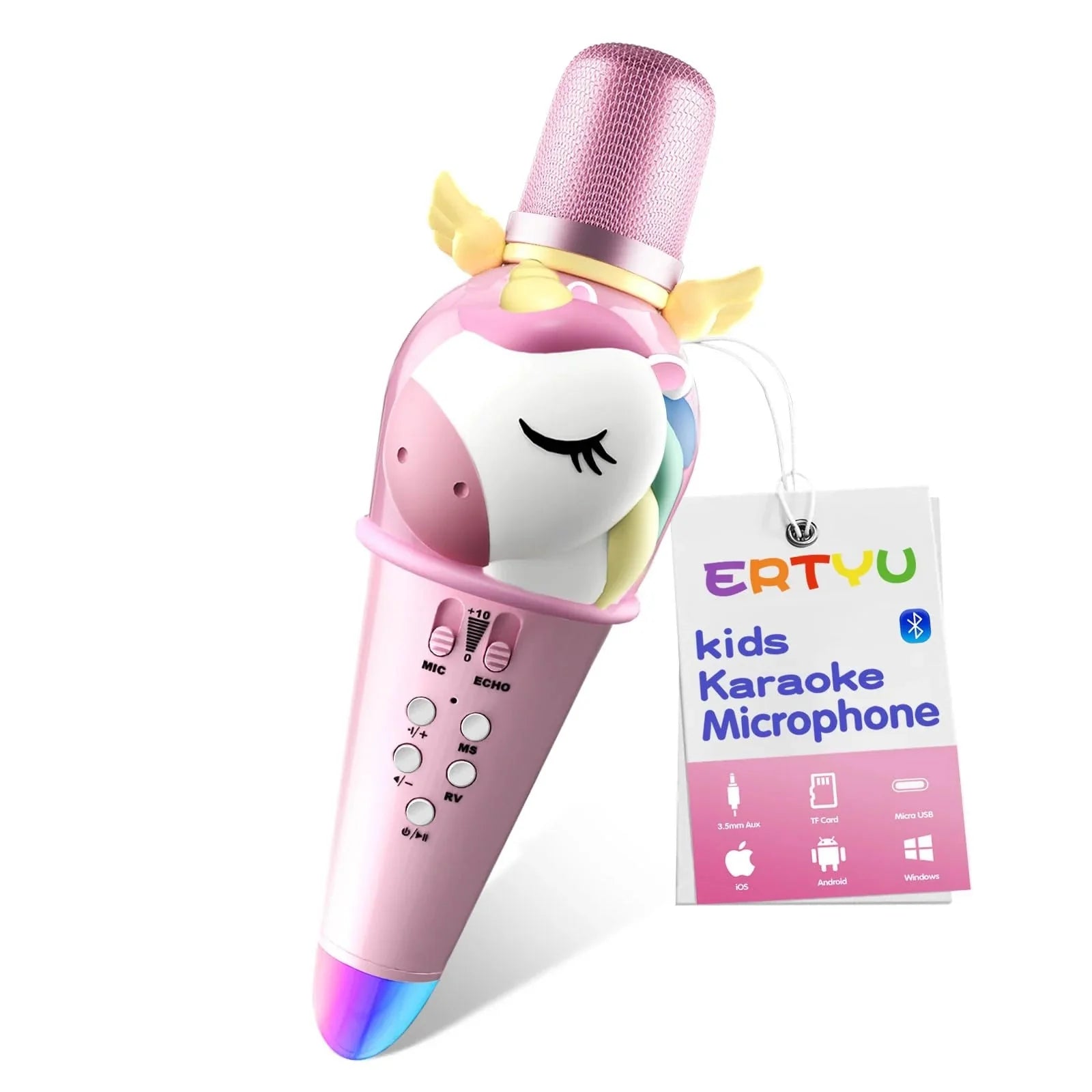 Kids Wireless Karaoke Microphone Speaker - Zambeel