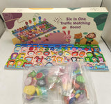 KidzLearn - 6 - in - 1 Traffic Matching & Counting Board - Zambeel