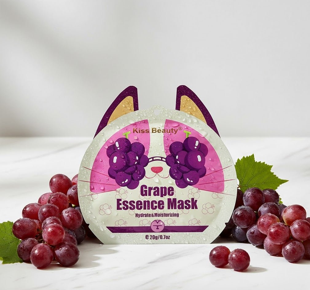 Kiss Beauty - Grape Essence Mask - Zambeel