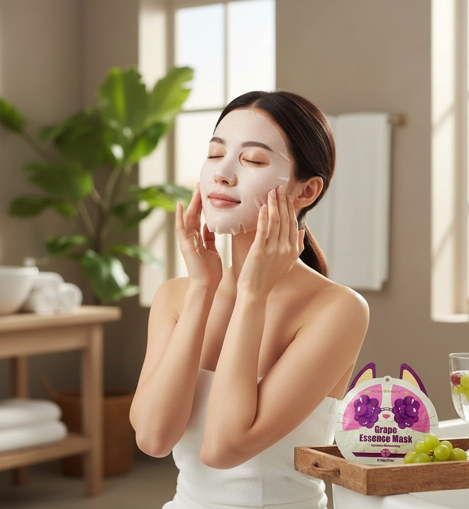 Kiss Beauty - Grape Essence Mask - Zambeel