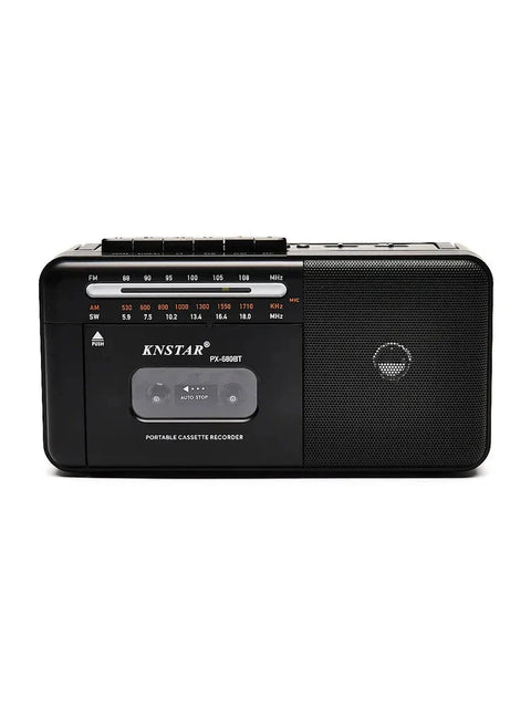 KNSTAR - AM/FM/SW Cassette Recorder Radio - Zambeel