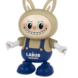 Labubu Dancing  - Electric 3D Light & Music Recording Toy - Zambeel