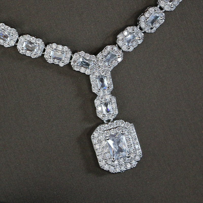 Ladies' Banquet Party Jewelry Four - Piece Set - Zambeel
