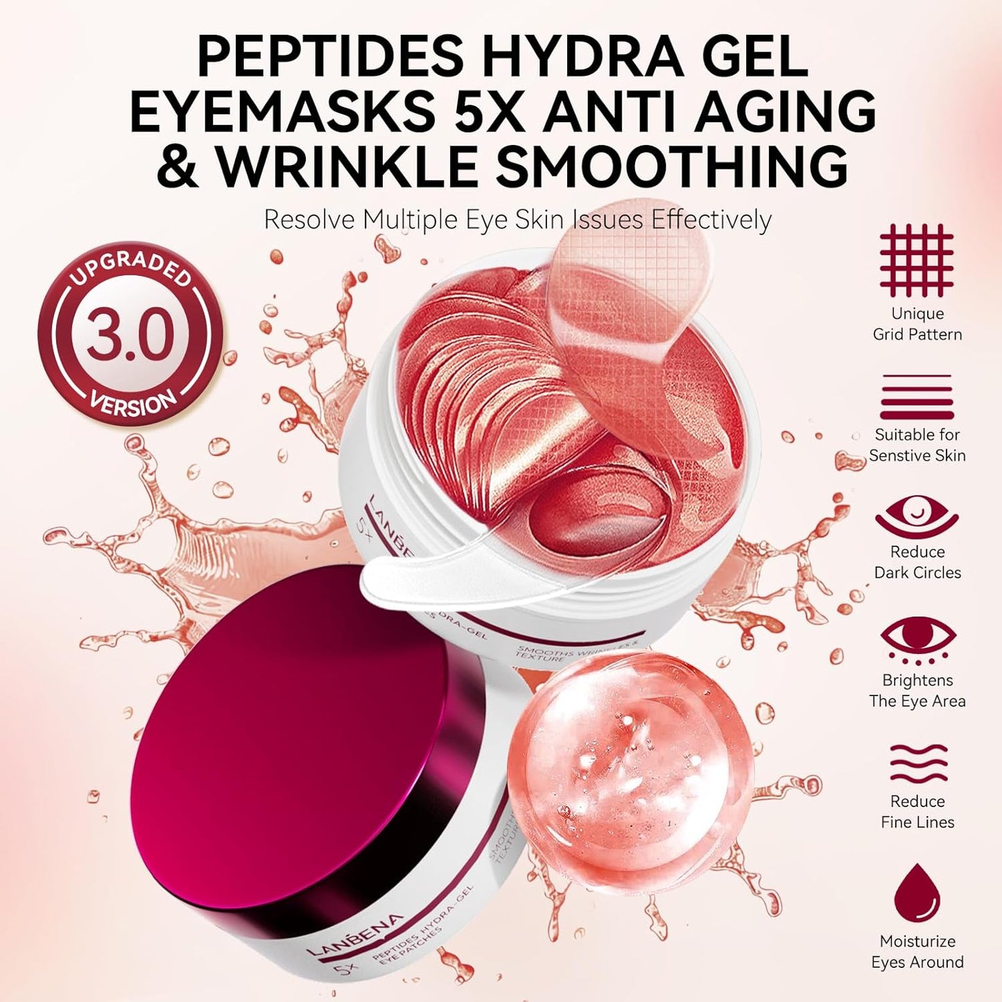 LANBENA - Hydra - Gel Eye Patches - Zambeel