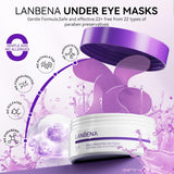 LANBENA - Rejuvenating Retinol Hydra‑Gel Eye Patches (Original) - Zambeel