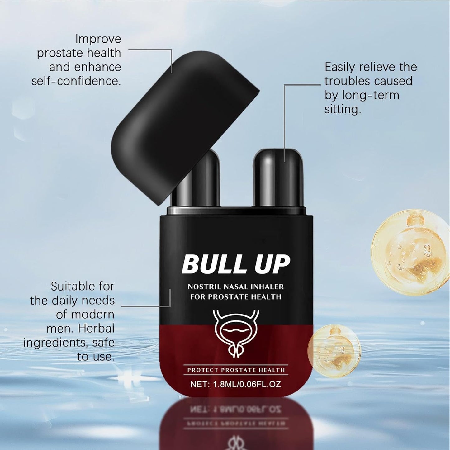Laniska - Bull Up Nostril Nasal Inhaler (Original) - Zambeel