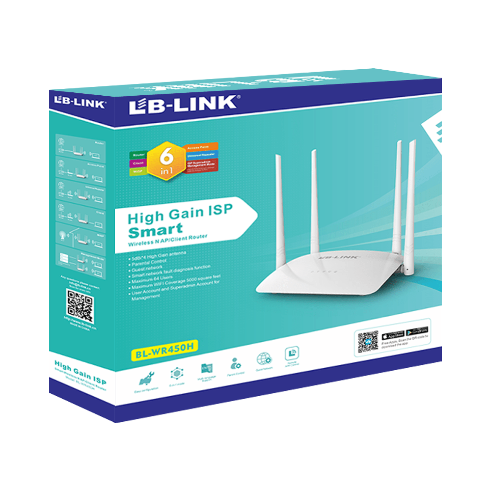 LB - Gain Smart Wireless Router - Zambeel
