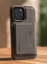 Leather Style Wallet Case iPhone - Zambeel