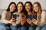 Leather - Texture Protective iPhone Case - Zambeel