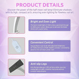 LED Arc Moon Nail Lamp © - Zambeel