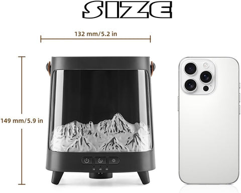 LED Flame Effect Aroma Diffuser - Zambeel